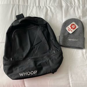 WHOOP x Lululemon City Adventurer + Heather Gray Beanie Bundle